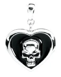 SKULL HEART PENDANT , DC/60