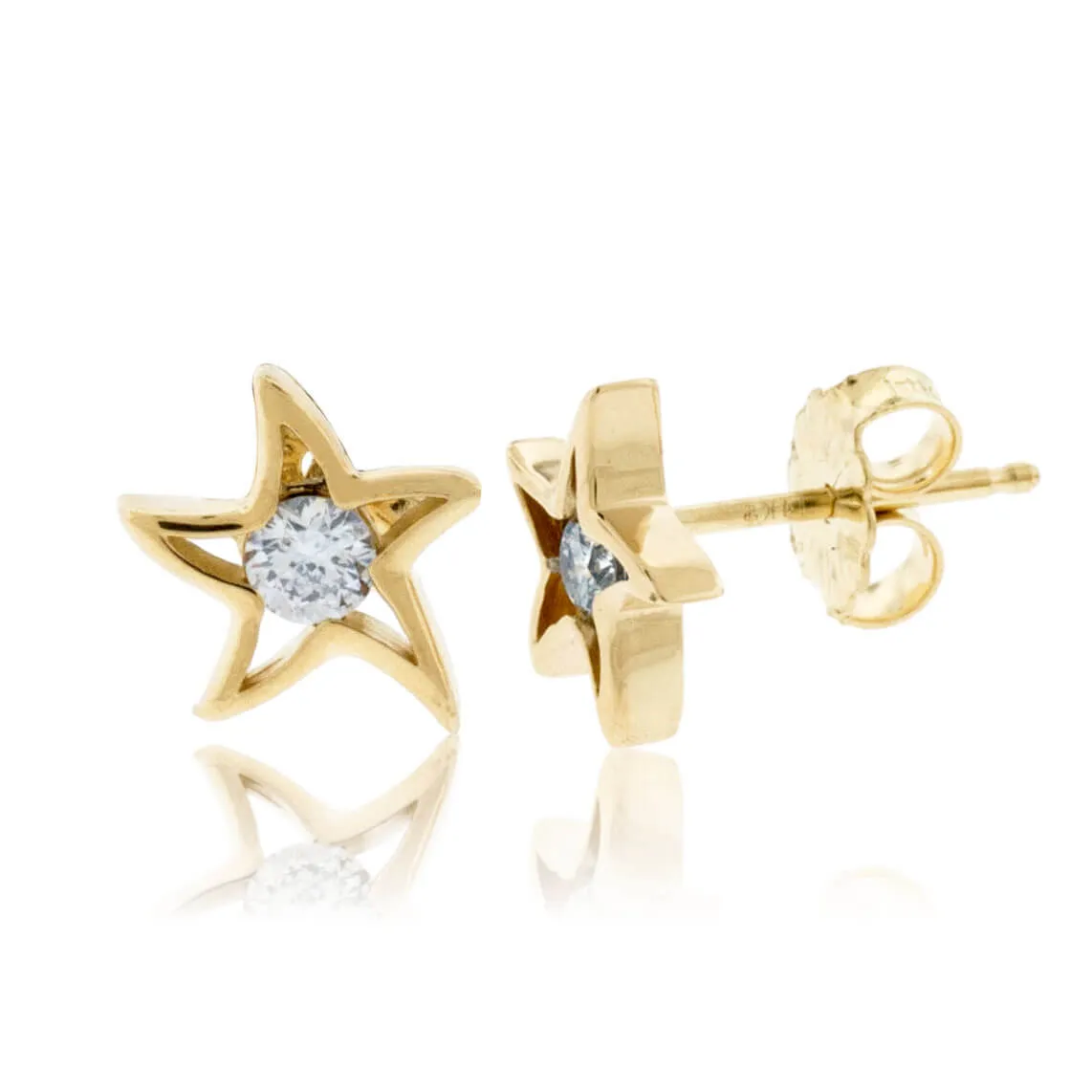 Star Fish Stud Earrings