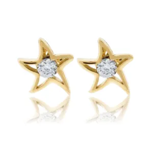 Star Fish Stud Earrings