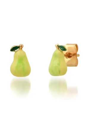 Tai | Enamel Pear Earrings