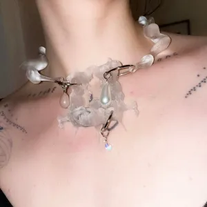 translucent adornment choker