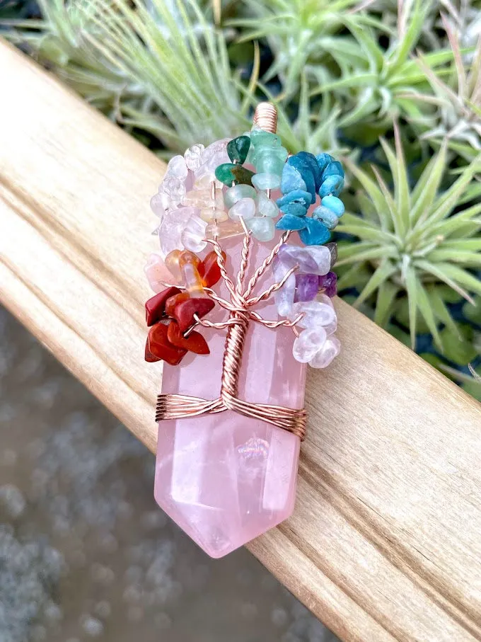 Tree of Life Chakra Pendant