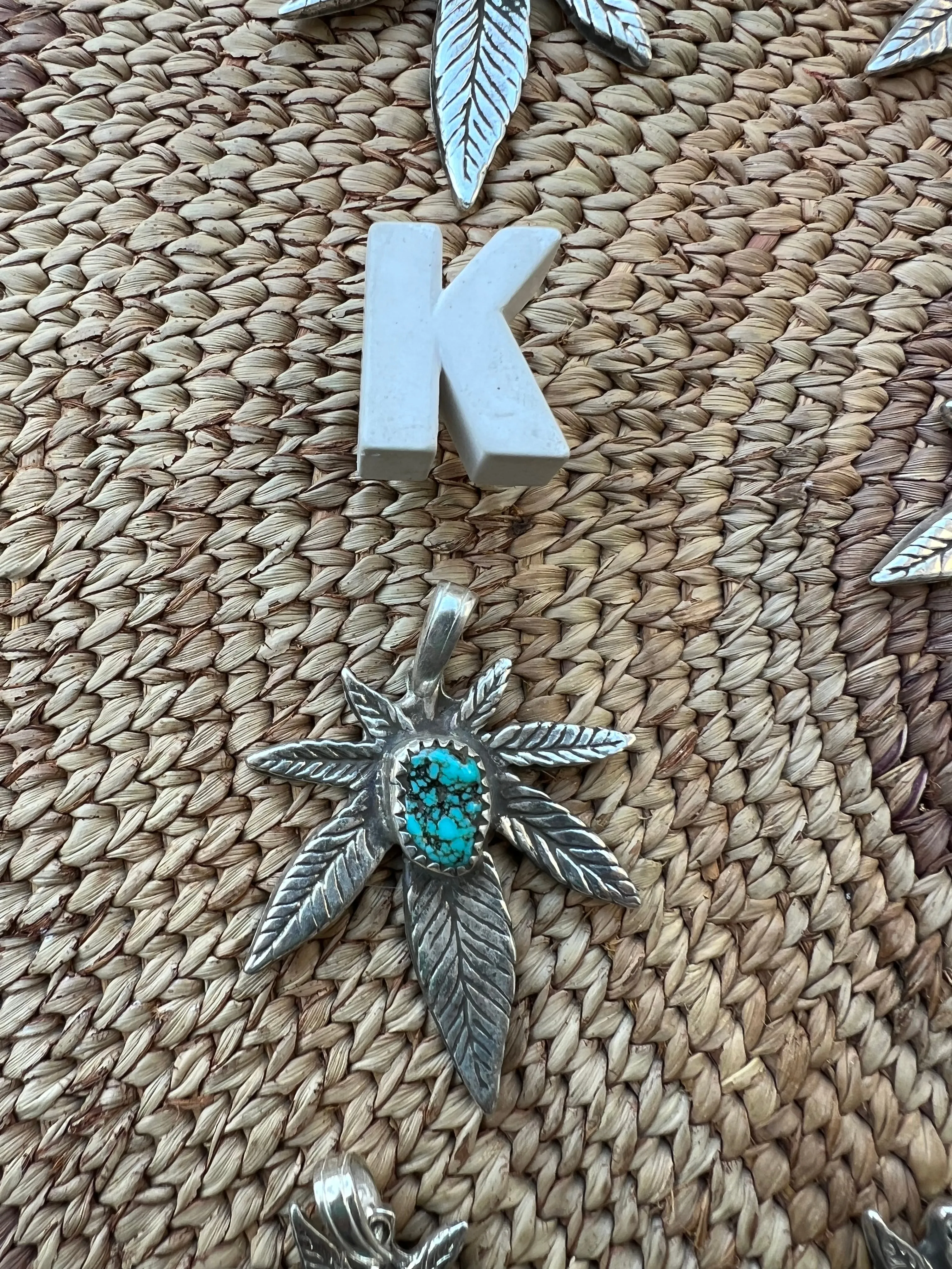 Turquoise Mary Jane Pendant