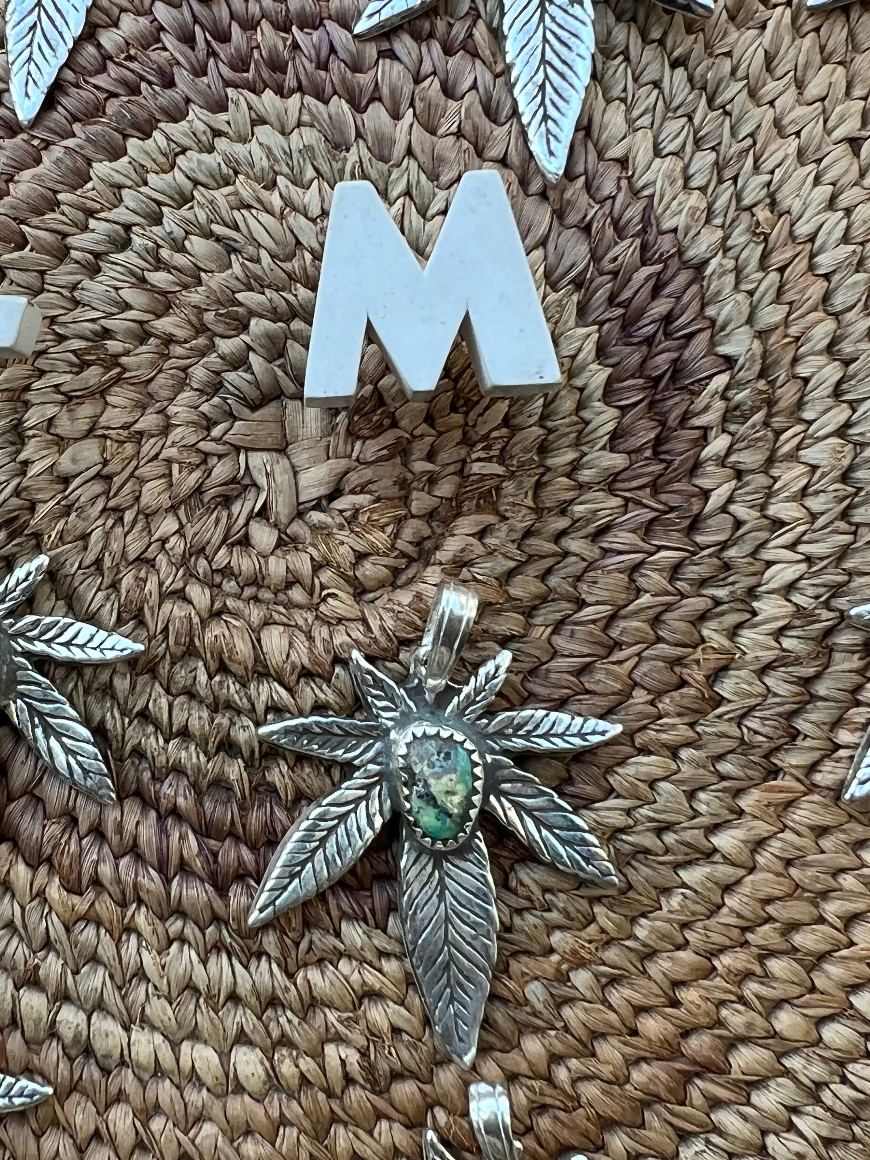 Turquoise Mary Jane Pendant