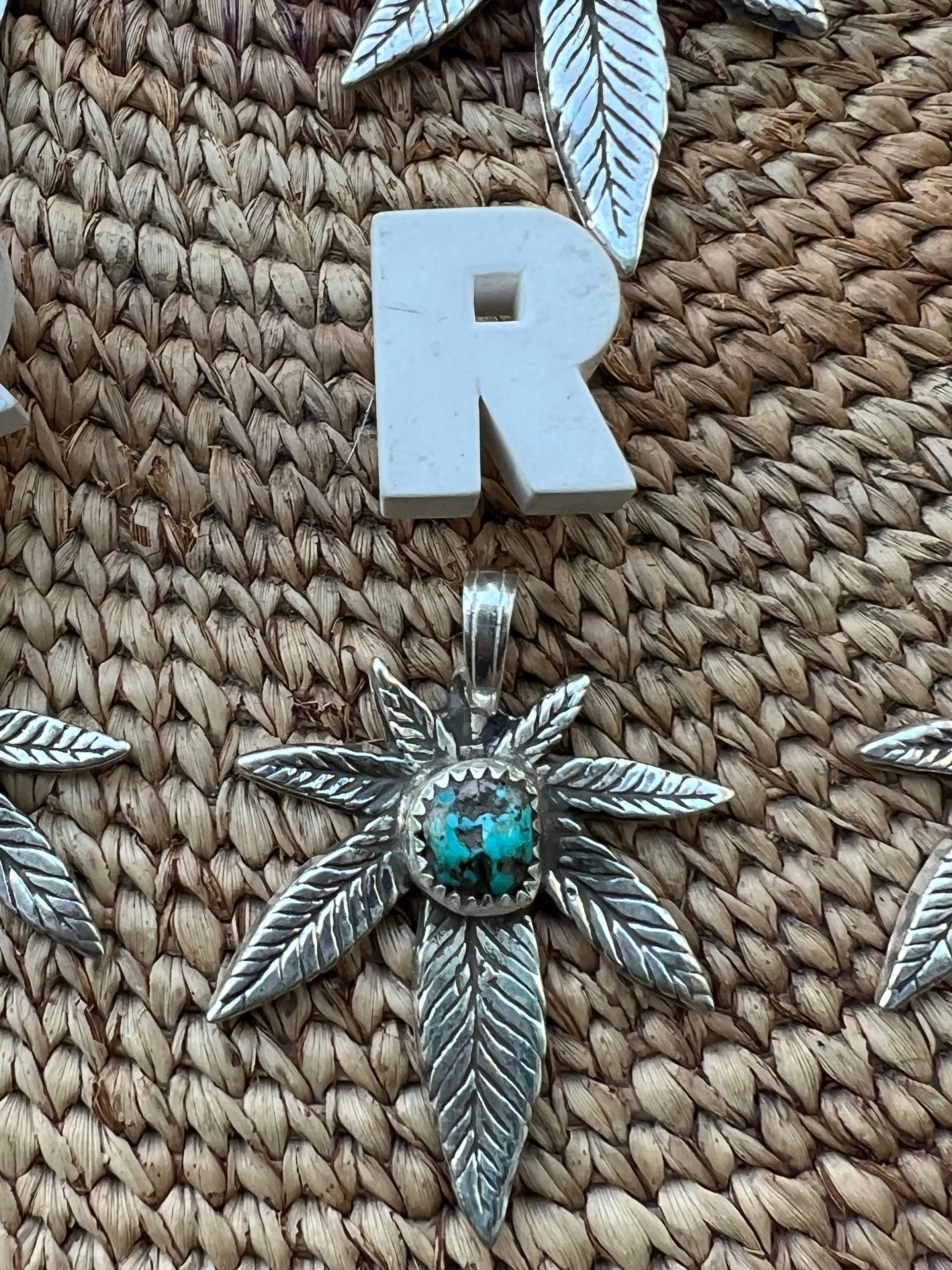 Turquoise Mary Jane Pendant