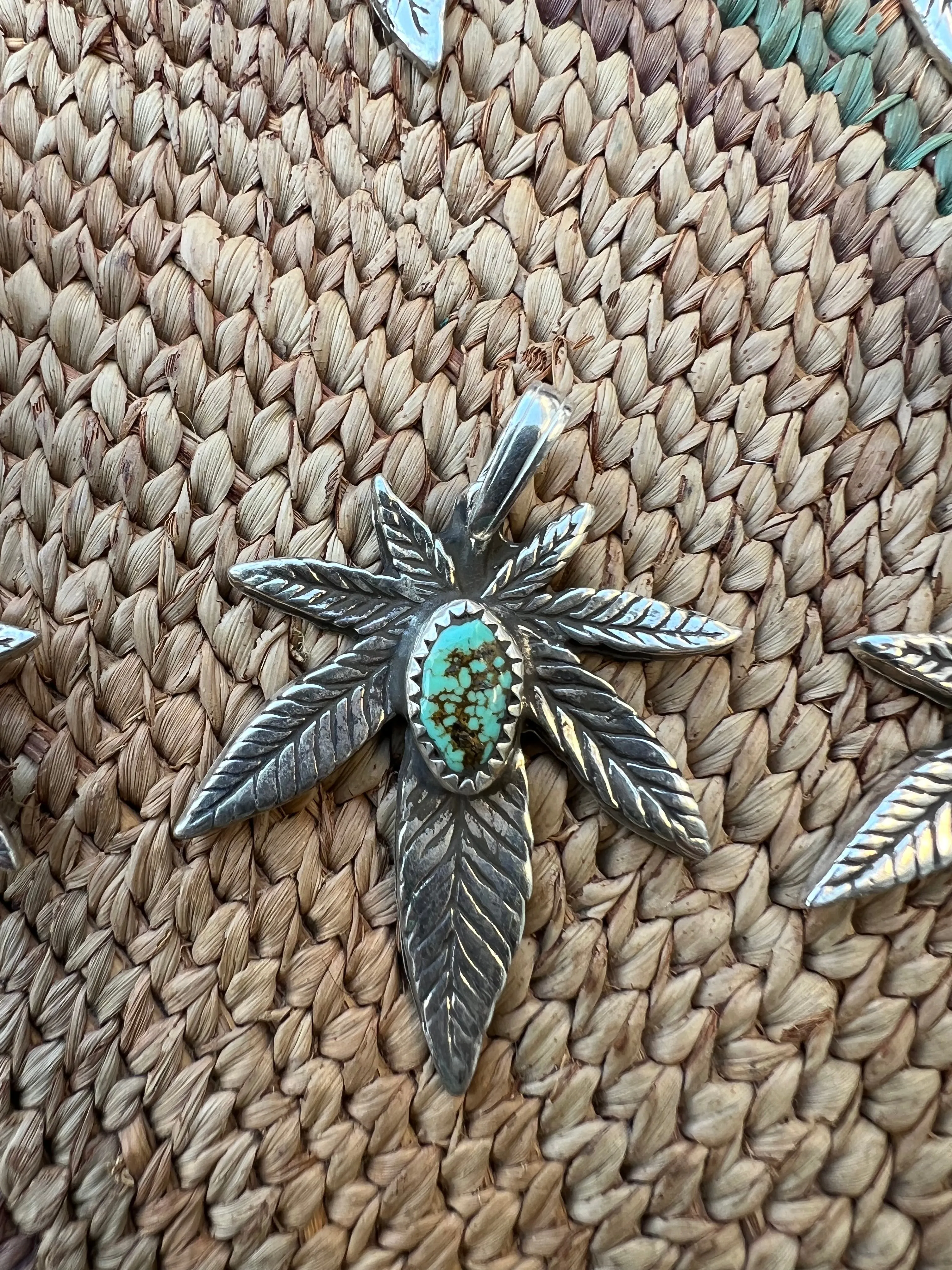 Turquoise Mary Jane Pendant