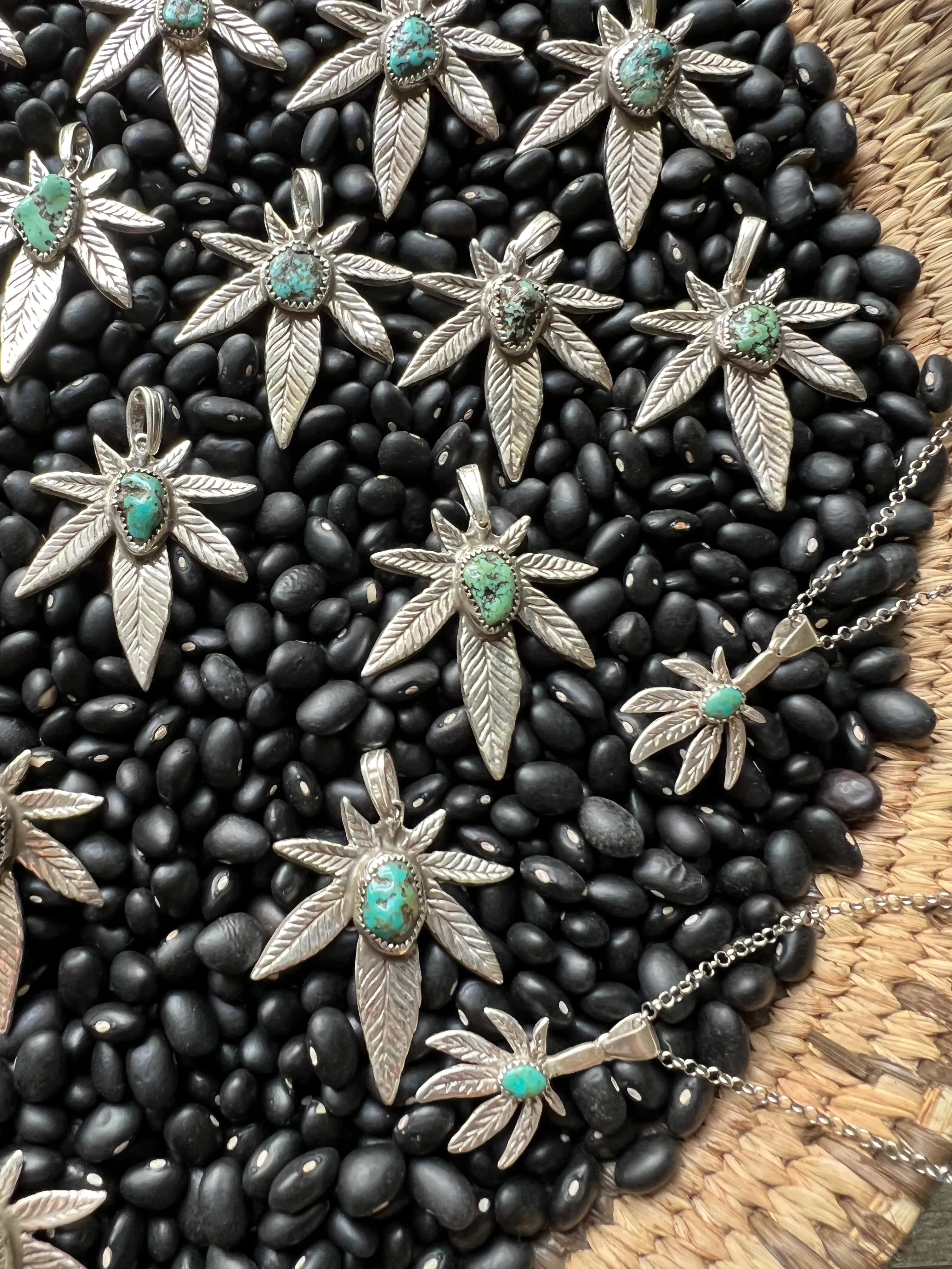 Turquoise Mary Jane Pendant