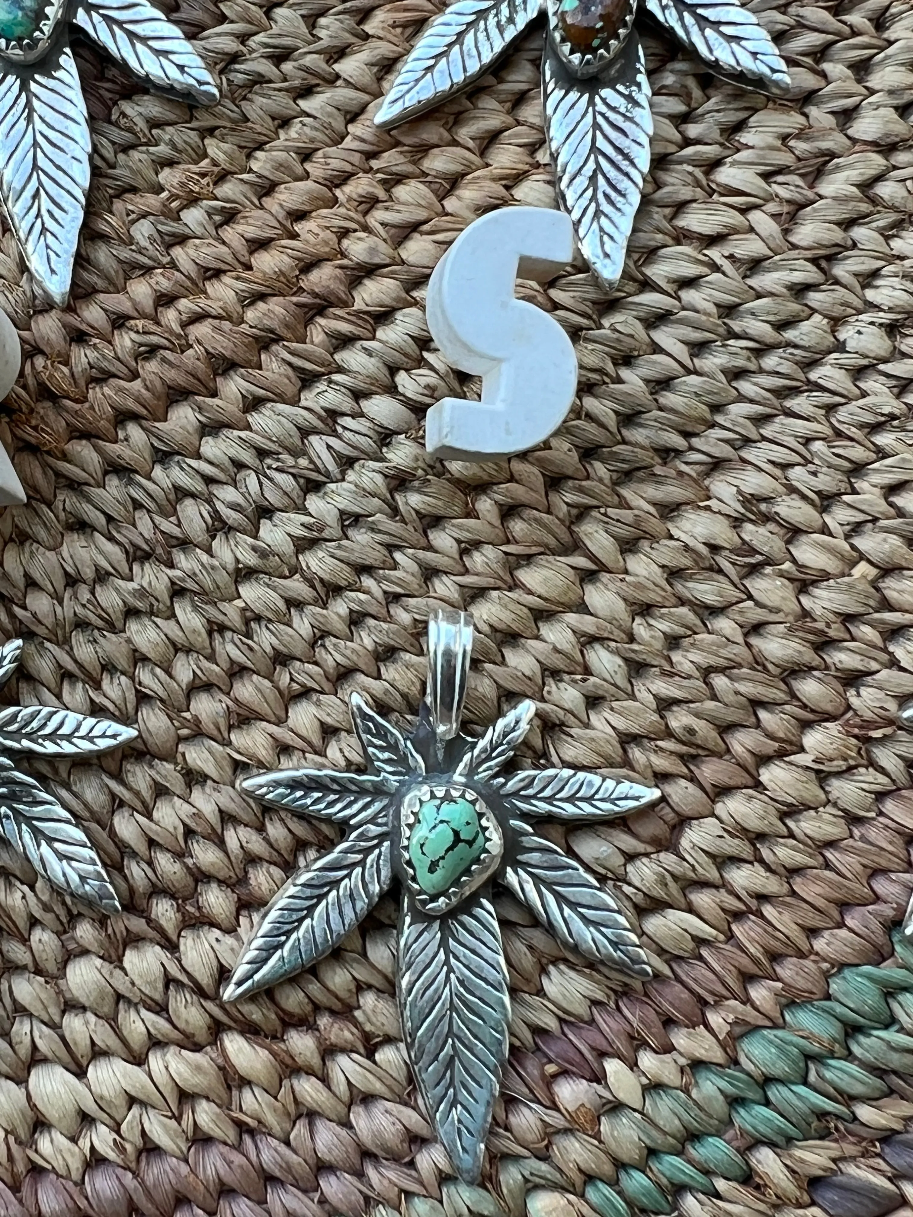 Turquoise Mary Jane Pendant