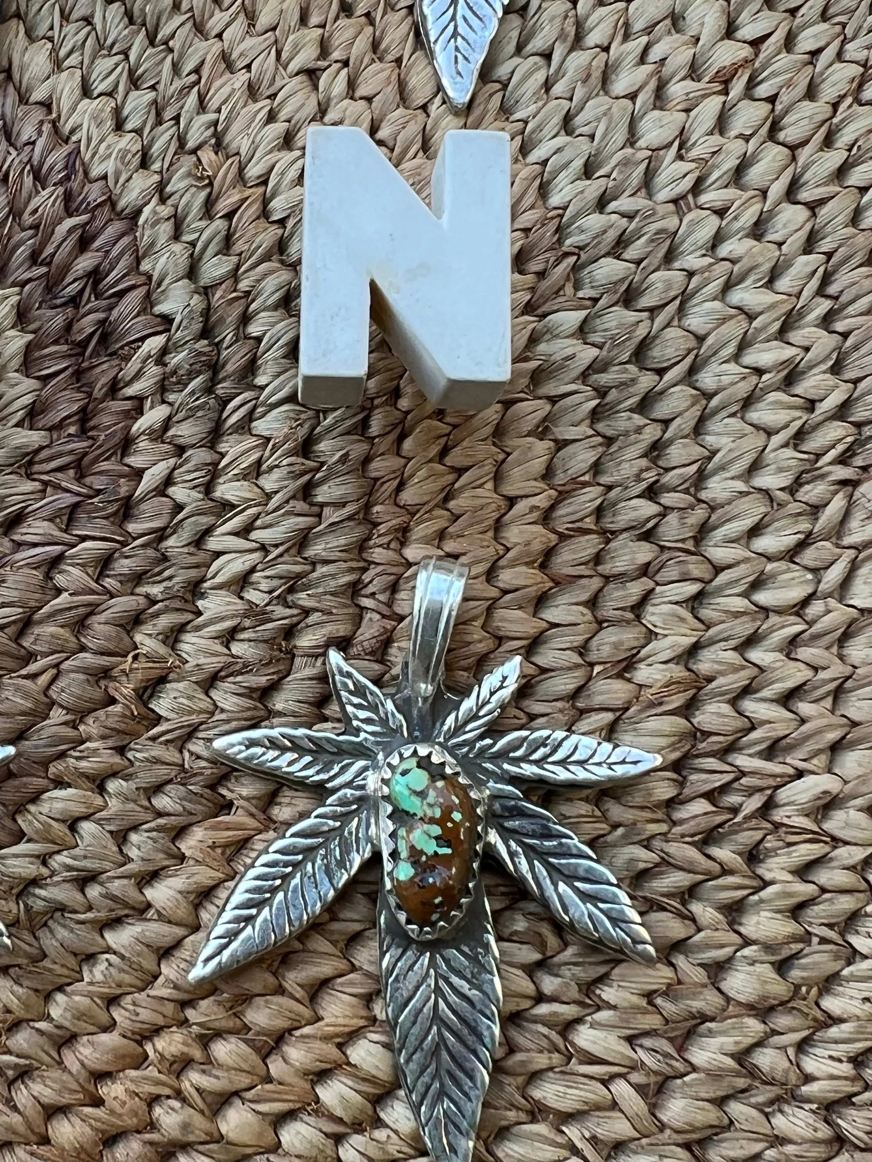 Turquoise Mary Jane Pendant