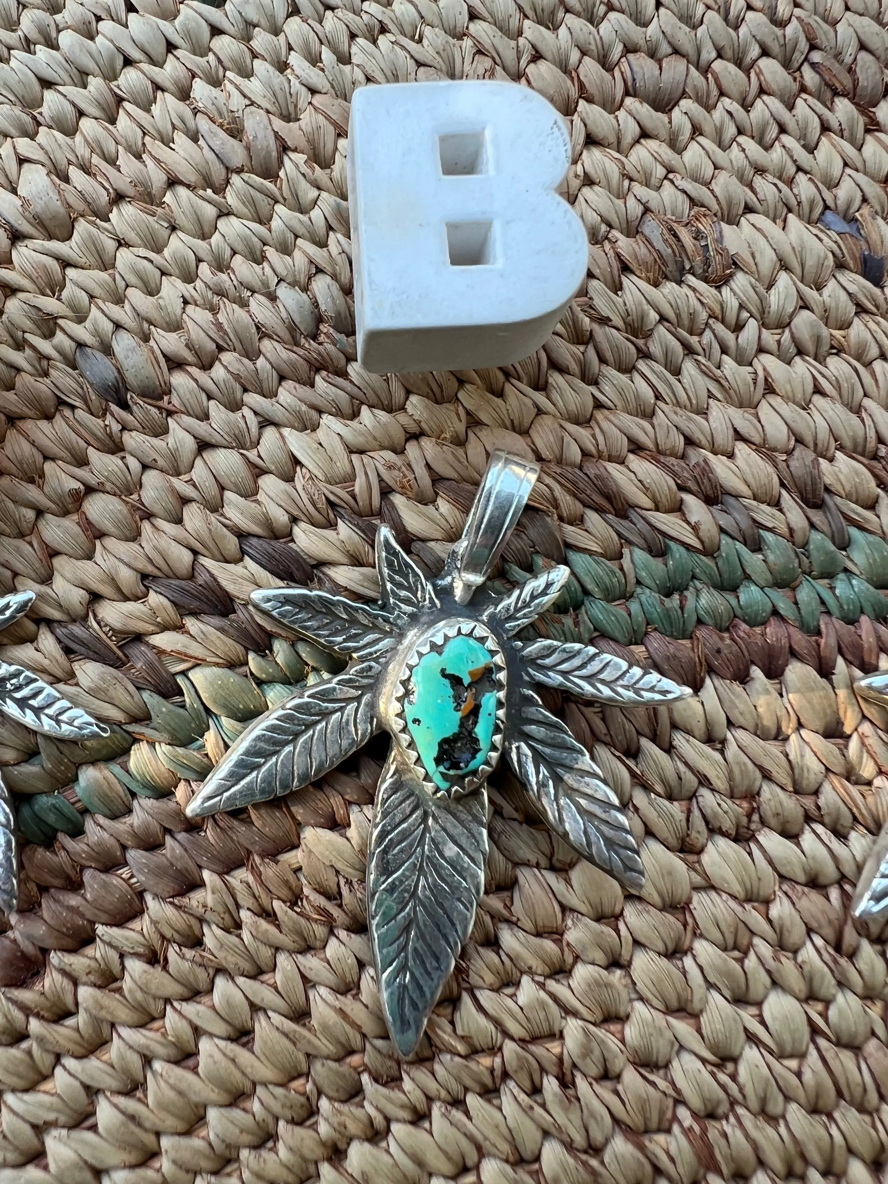 Turquoise Mary Jane Pendant