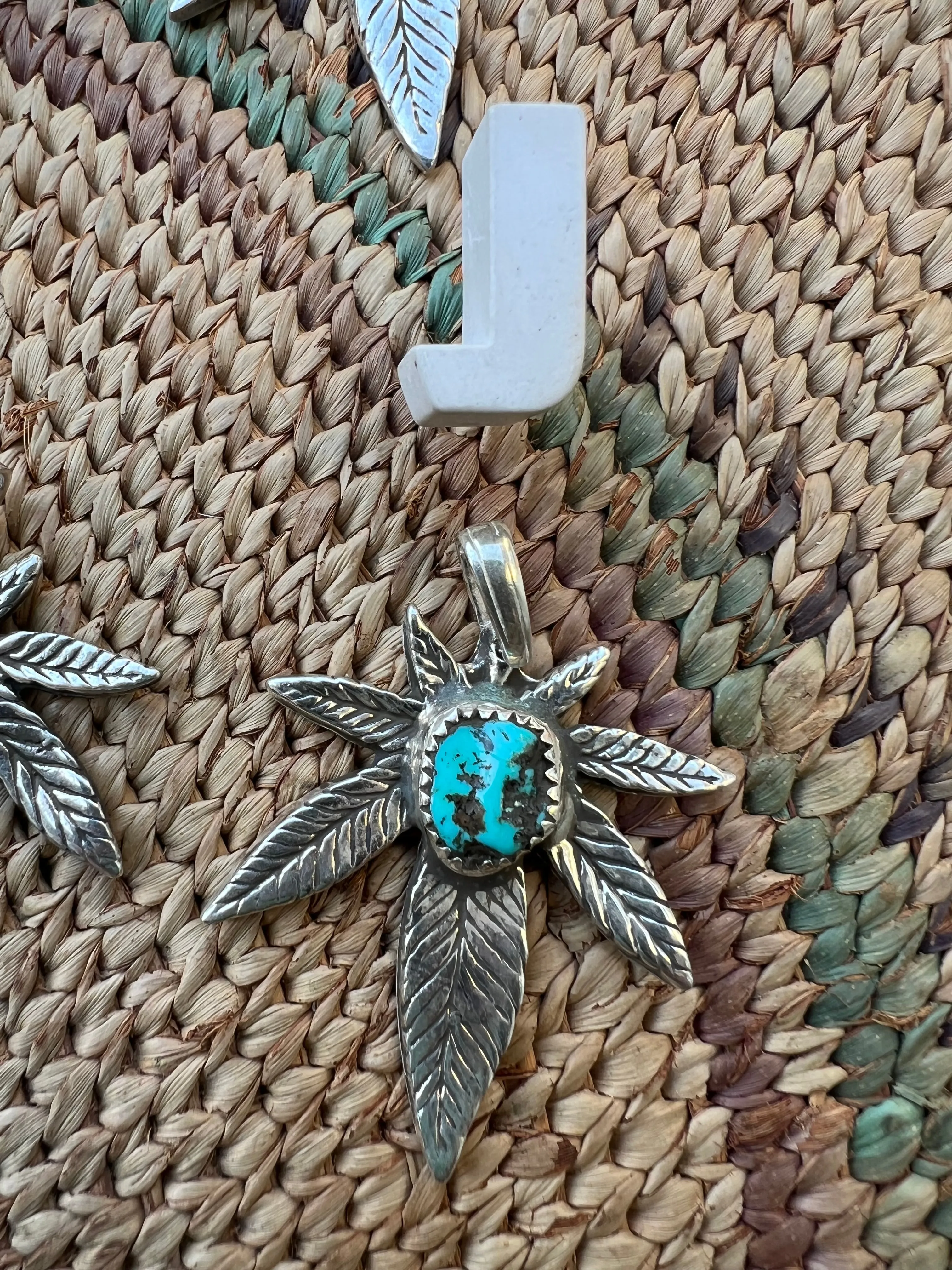 Turquoise Mary Jane Pendant