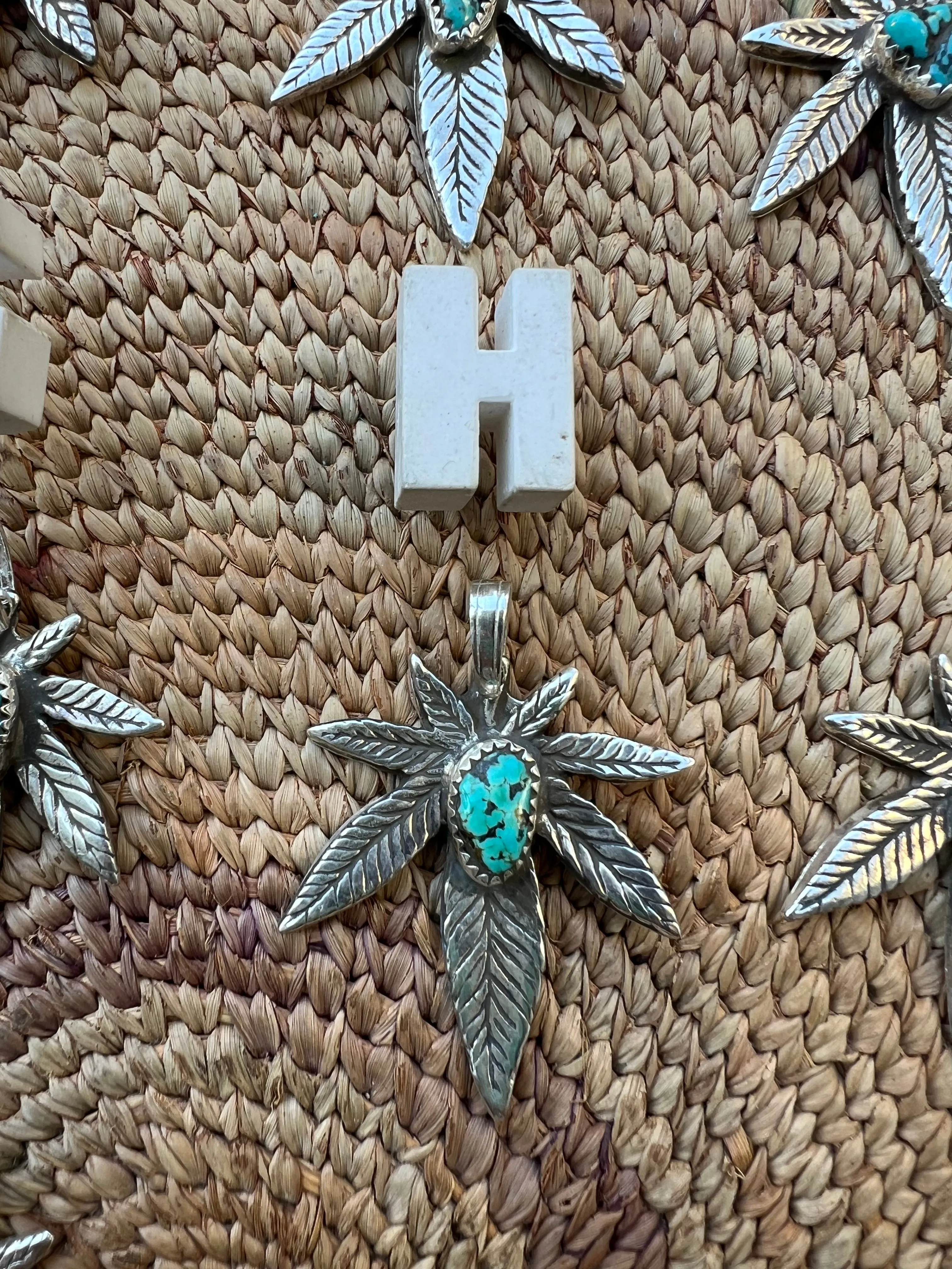 Turquoise Mary Jane Pendant