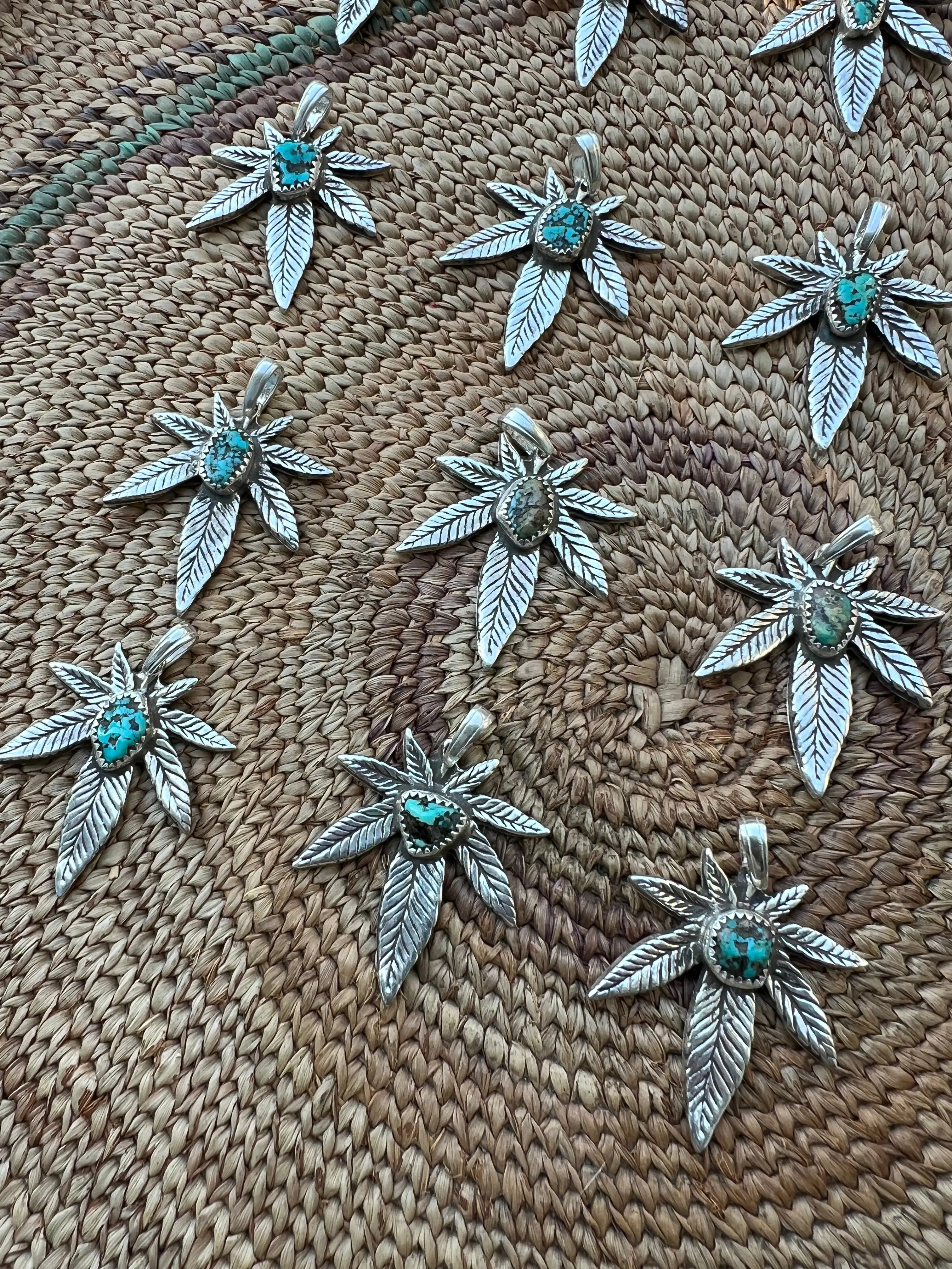 Turquoise Mary Jane Pendant