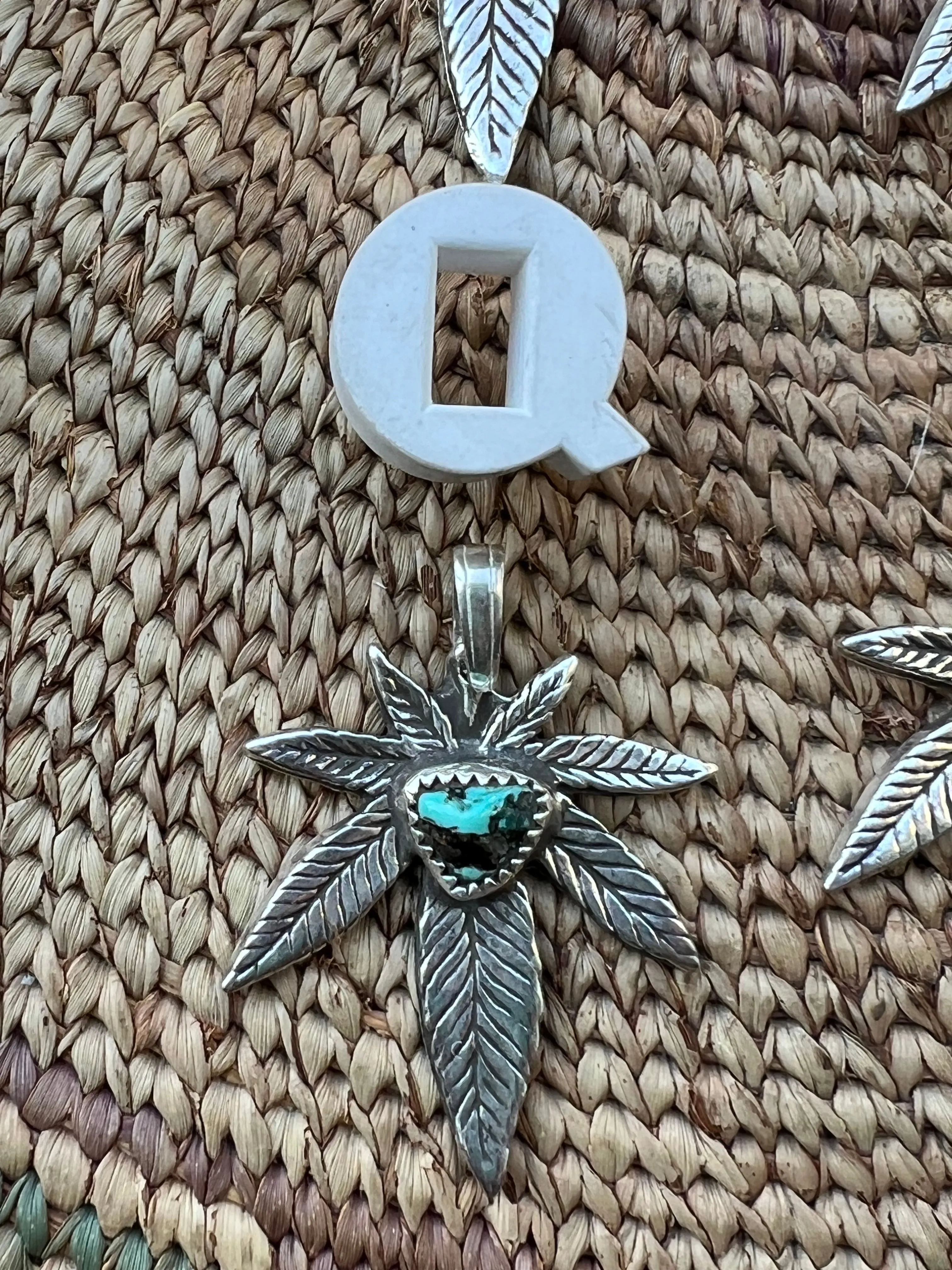 Turquoise Mary Jane Pendant