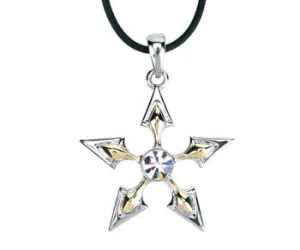 TWO TONE STAR PENDANT , DC/60