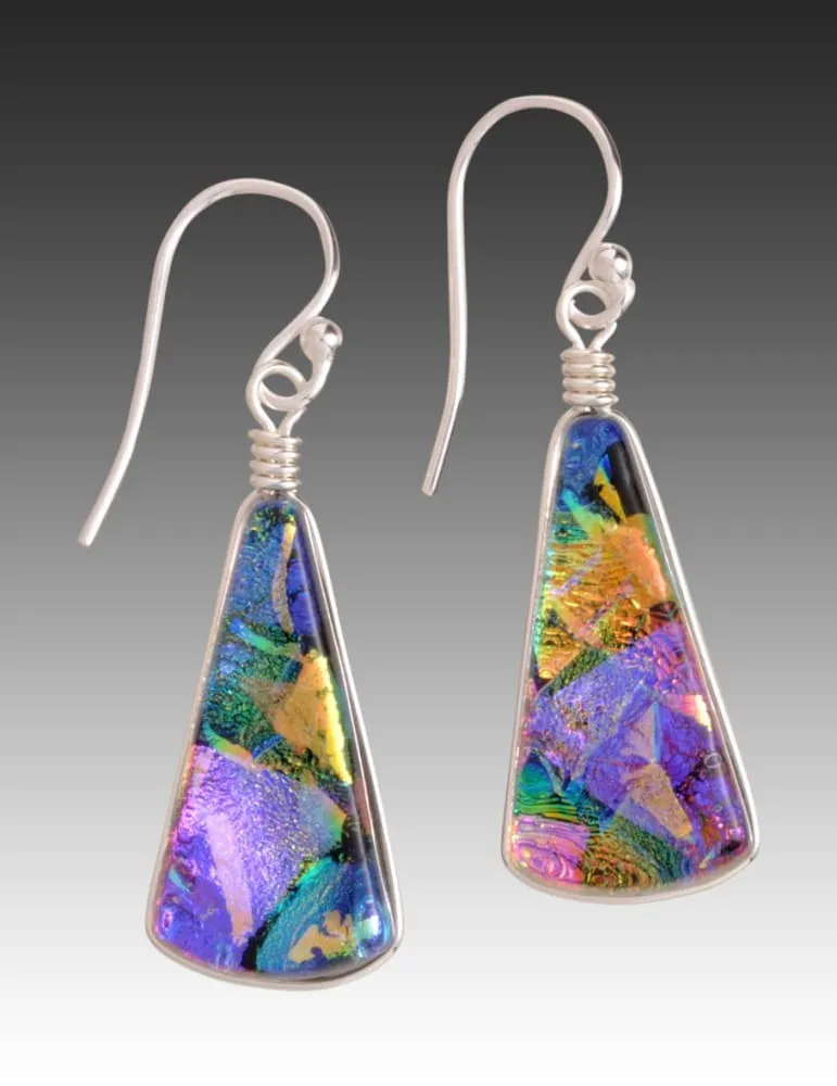 Window Waterfalls Earrings (Kaleidoscope) by Nickel Smart®